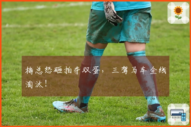 梅总怒砸拍夺双蛋，三驾马车全线淘汰！